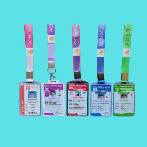Printed ID Cards & Lanyards with PVC Card Holders