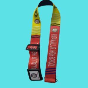 CUSTOMIZED SCHOOL BELT MEDIUM BRASS BELT