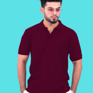 Maroon Premium Cotton Polo 240GSM TShirts