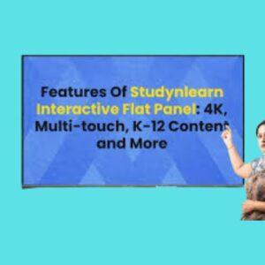 Studynlearn 55 Inch Ultra 4K HD Interactive Flat Panel 4 GB RAM | 32 GB ROM