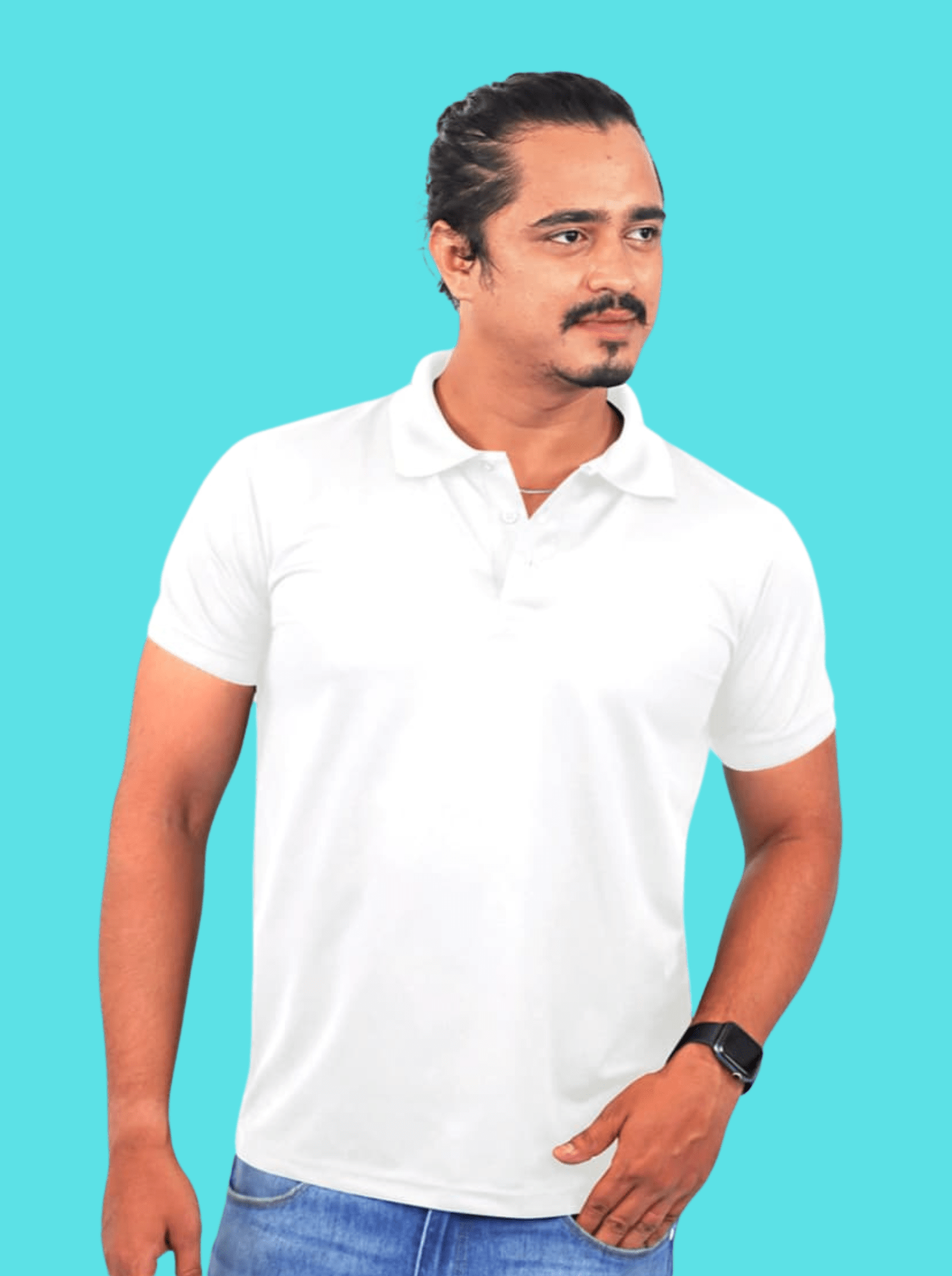 Mustard Yellow Dri Fit Mars Polo Half Sleeve 200GSM Tshirts